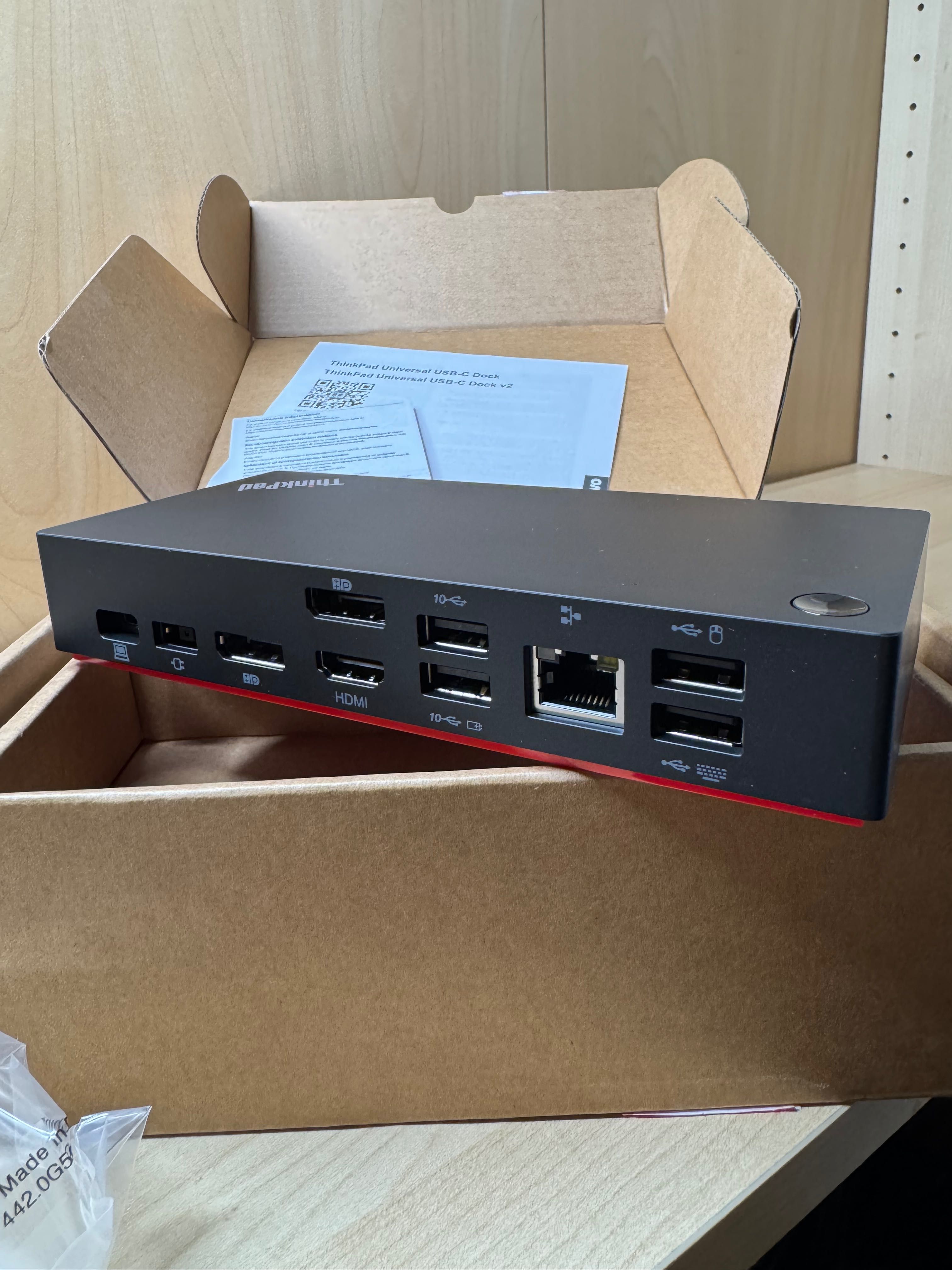 NOWA Stacja dokująca Lenovo ThinkPad USB-C Dock Typ 40AY