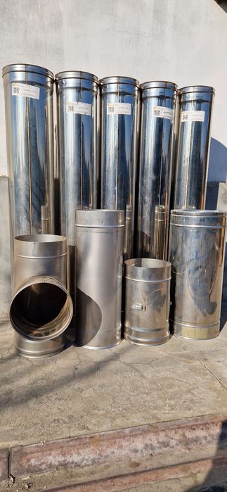 Димохід нержавійка Versia-Lux 160 мм. 180 мм.