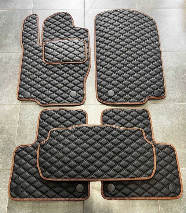 Коврики із екошкіри для Mercedes W 166\ C292\ Х 166\ W 163\ еко кожа