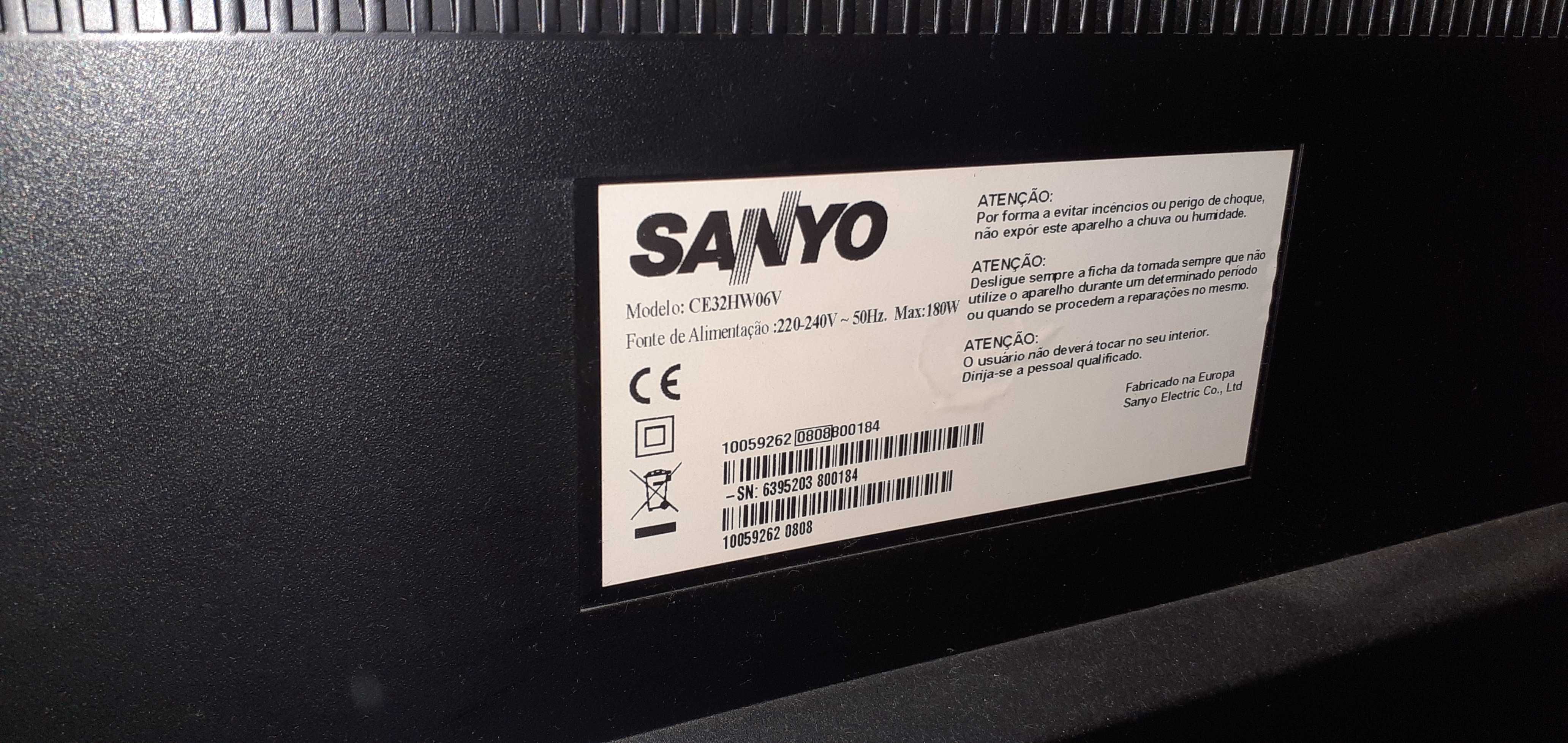 TV Sanyo para peças