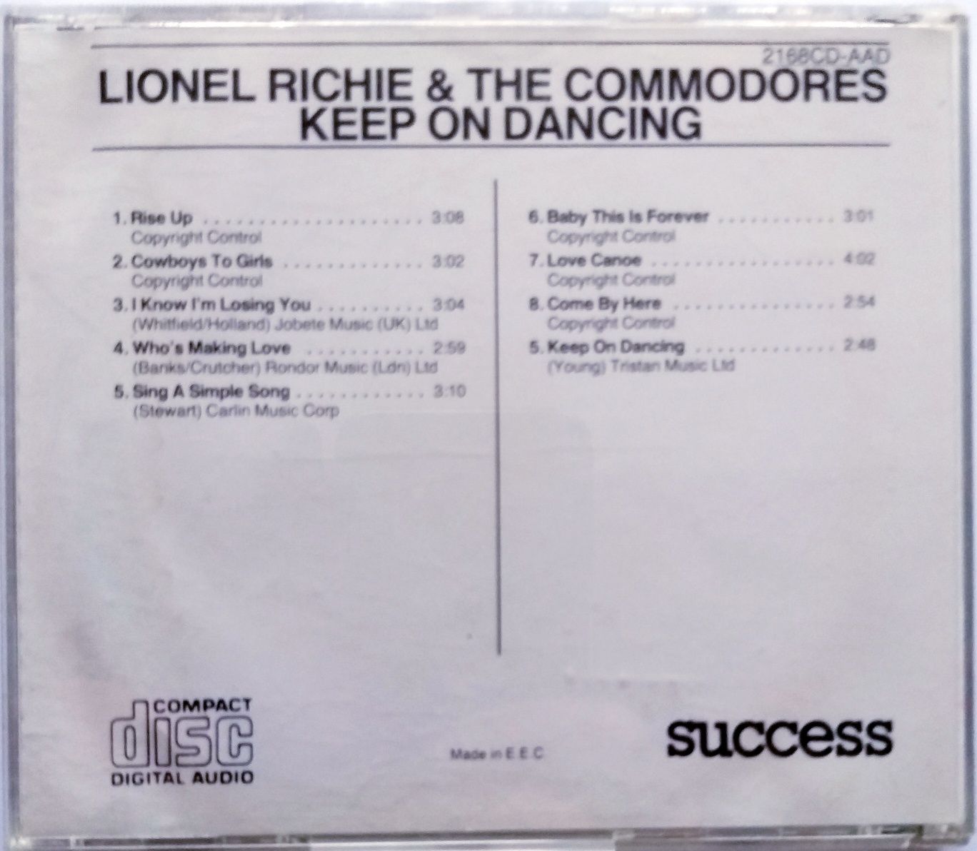 Lionel Richie Keep On Dancing