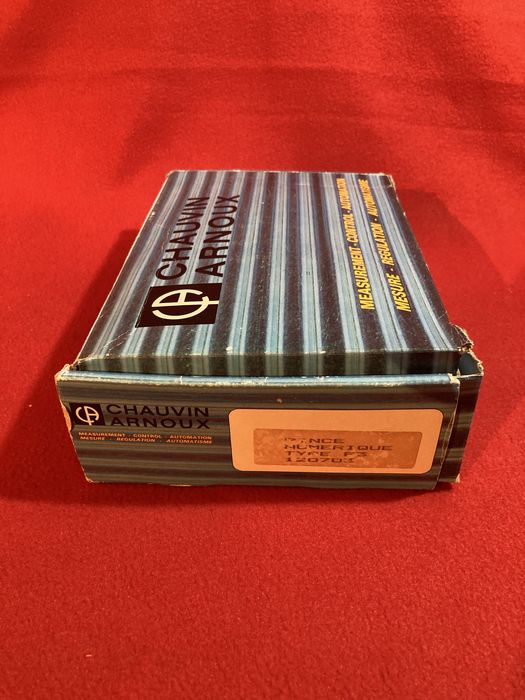 Pinça amperimetrica, Chauvin Arnoux