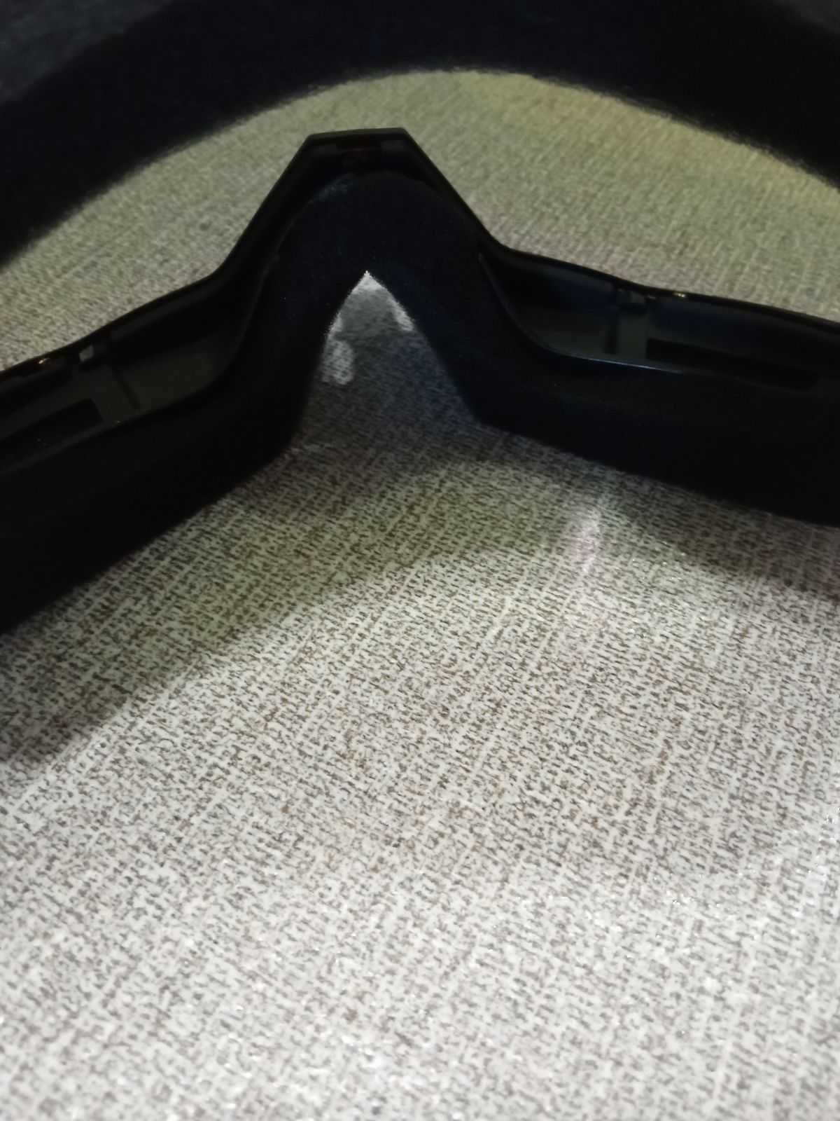 Gogle i okulary Rower mtb cross enduro czarne
