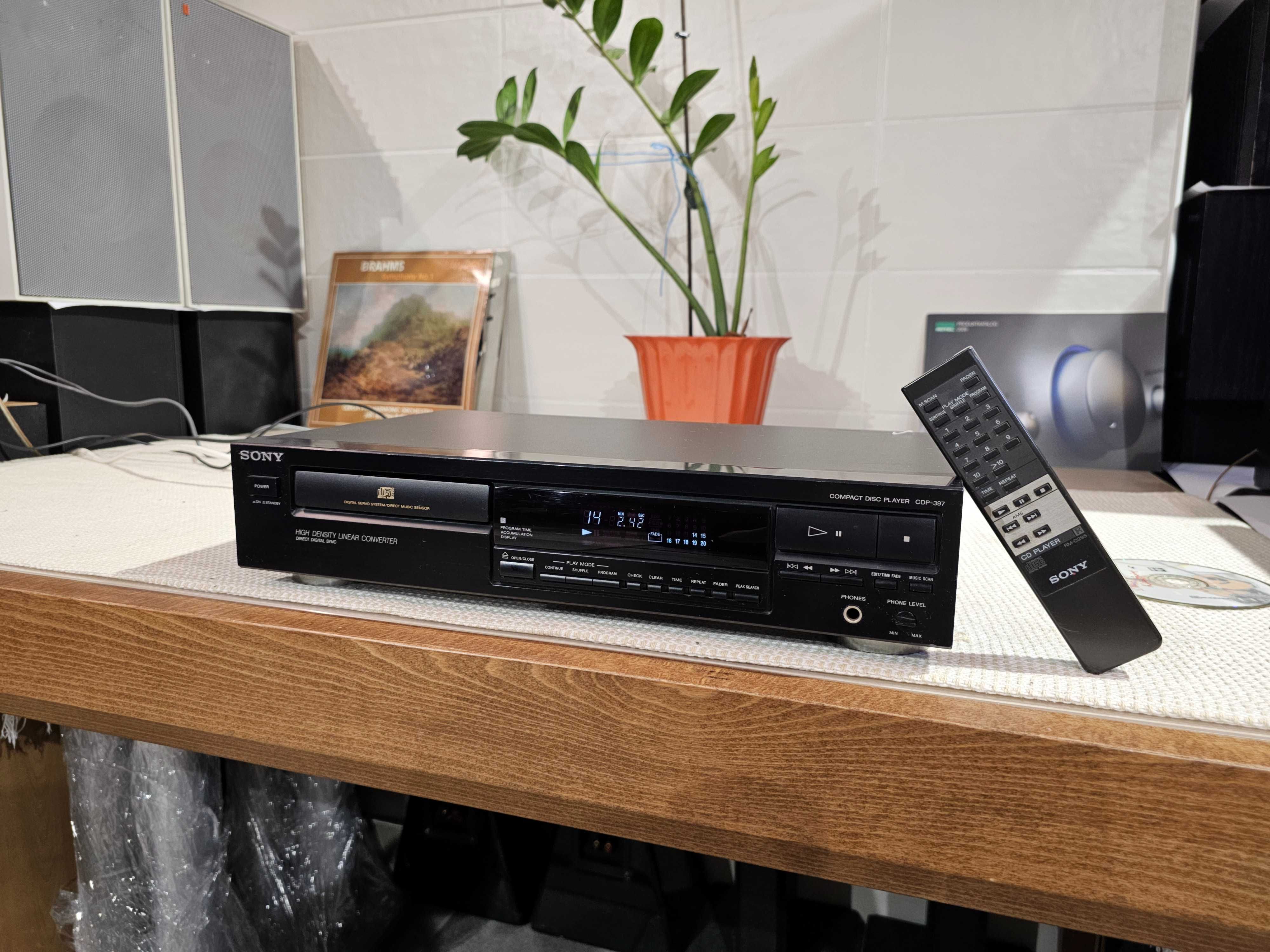 CD-програвач Sony CDP-397+пульт