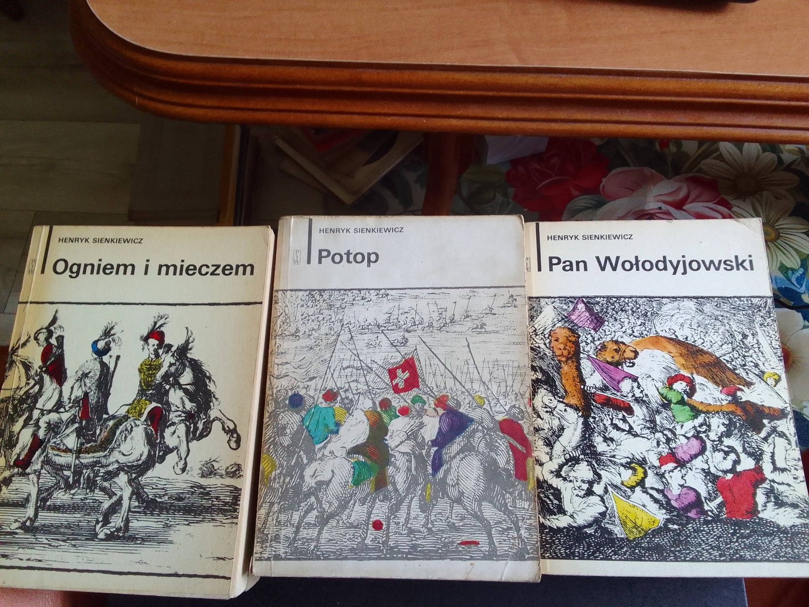 Trylogia, Ogniem i mieczem, Potop, Pan Wołodyjowski, H. Sienkiewicz,