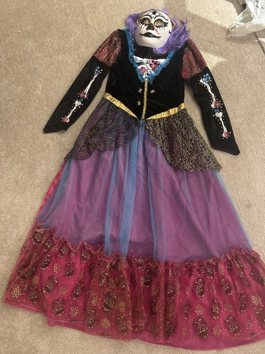 Stroj przebranie kostium halloween w stylu coco maska 44 xxl