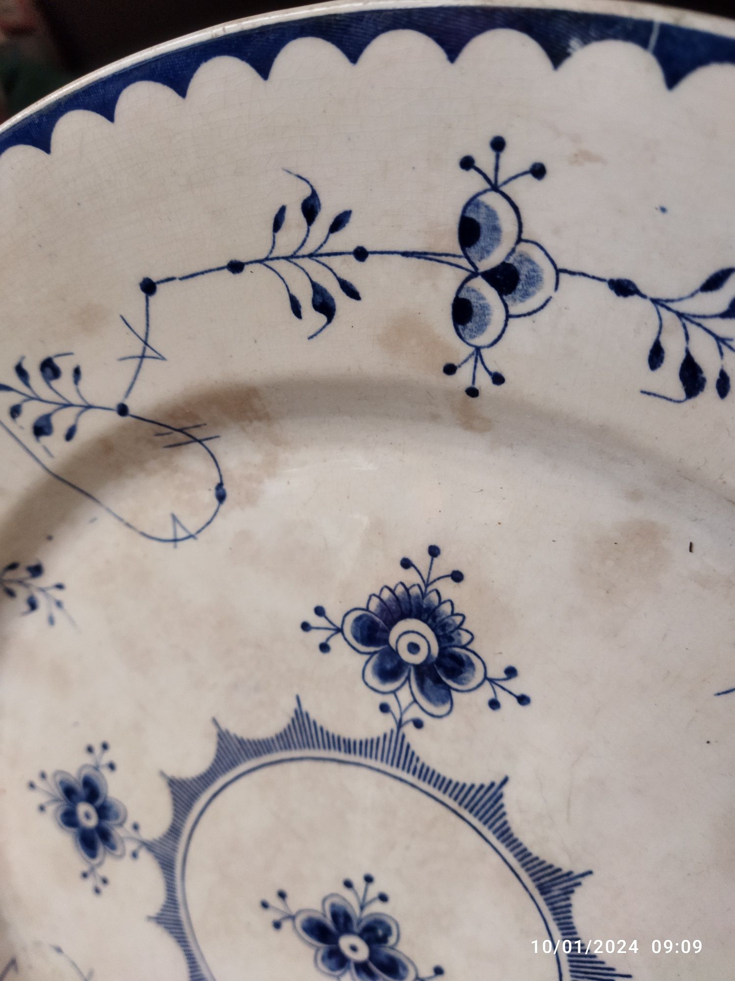 Prato Villeroy & Boch 35 cm , (150 anos)