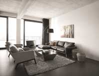 Sofá 4 Lugares Couro BoConcept