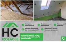 HC Izolacje - Ocieplanie Celulozą, Hydroizolacje dachów i tarasów.