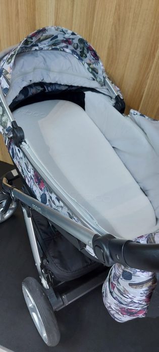 Espiro Next Flowers LIMITOWANY piękna tapicerka - wózek dziecięcy