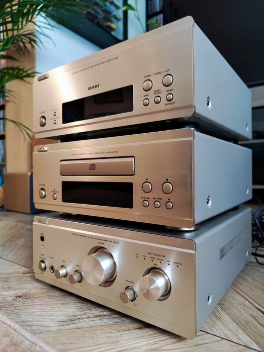Wieża DENON F88 wzmacniacz CD tuner, piękny, aluminiowe fronty