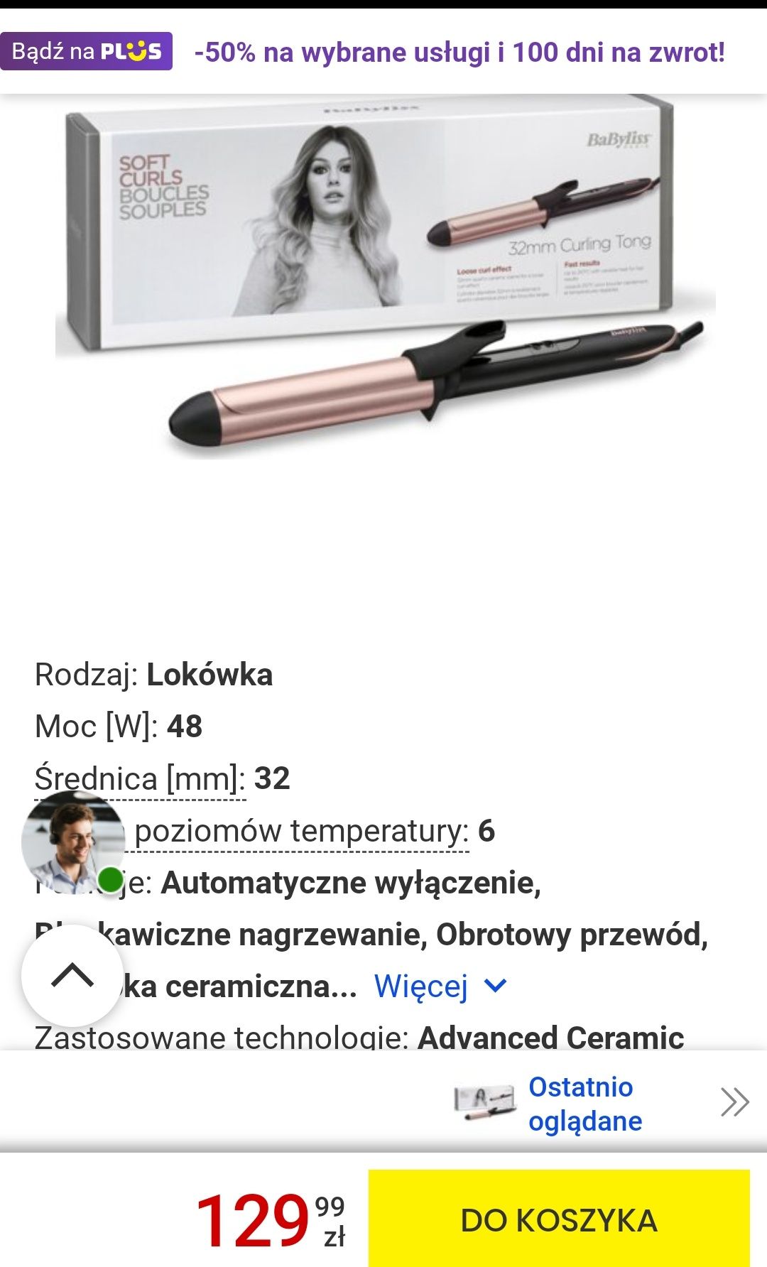 Lokówka Babyliss