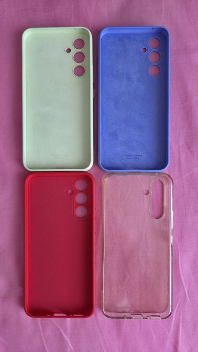 За 4 шт.!Чохли-бампери для телефону SAMSUNG  A54