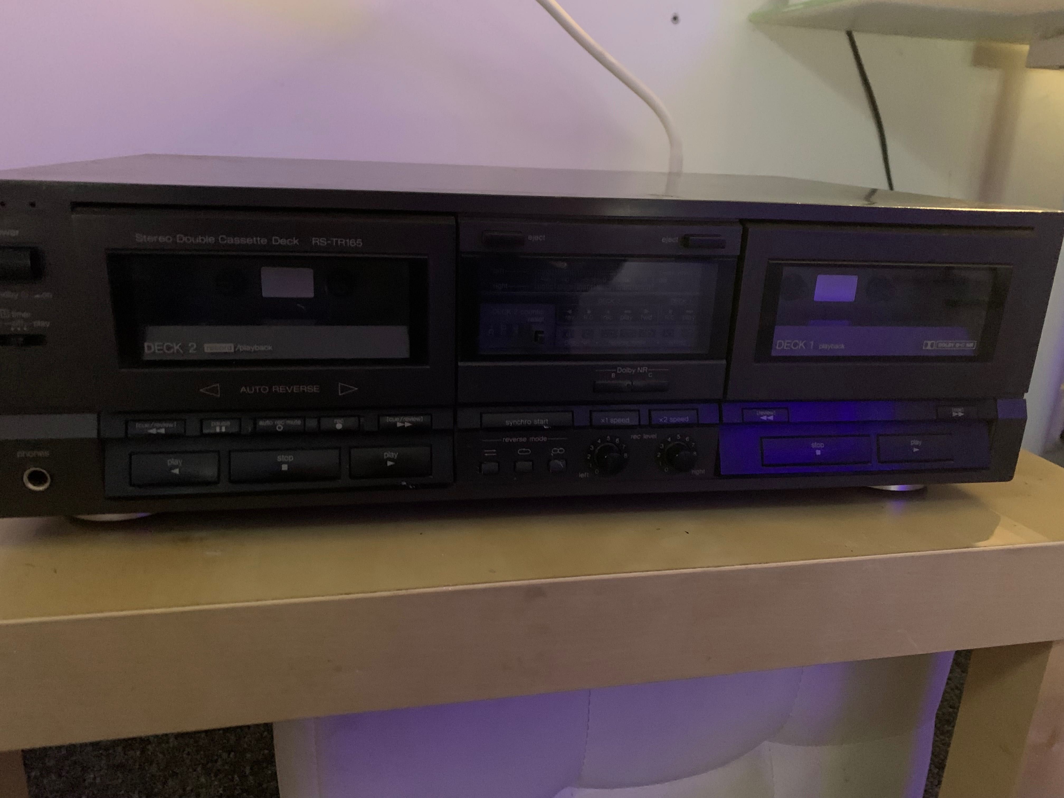 Technics magnetofon RS-TR165 Amplituner SA190