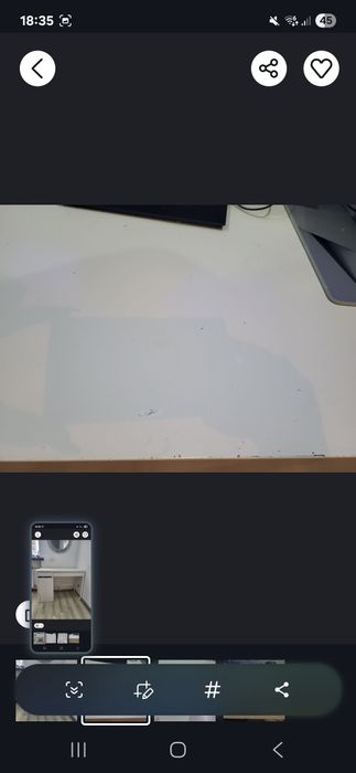 Ikea micke biurko białe