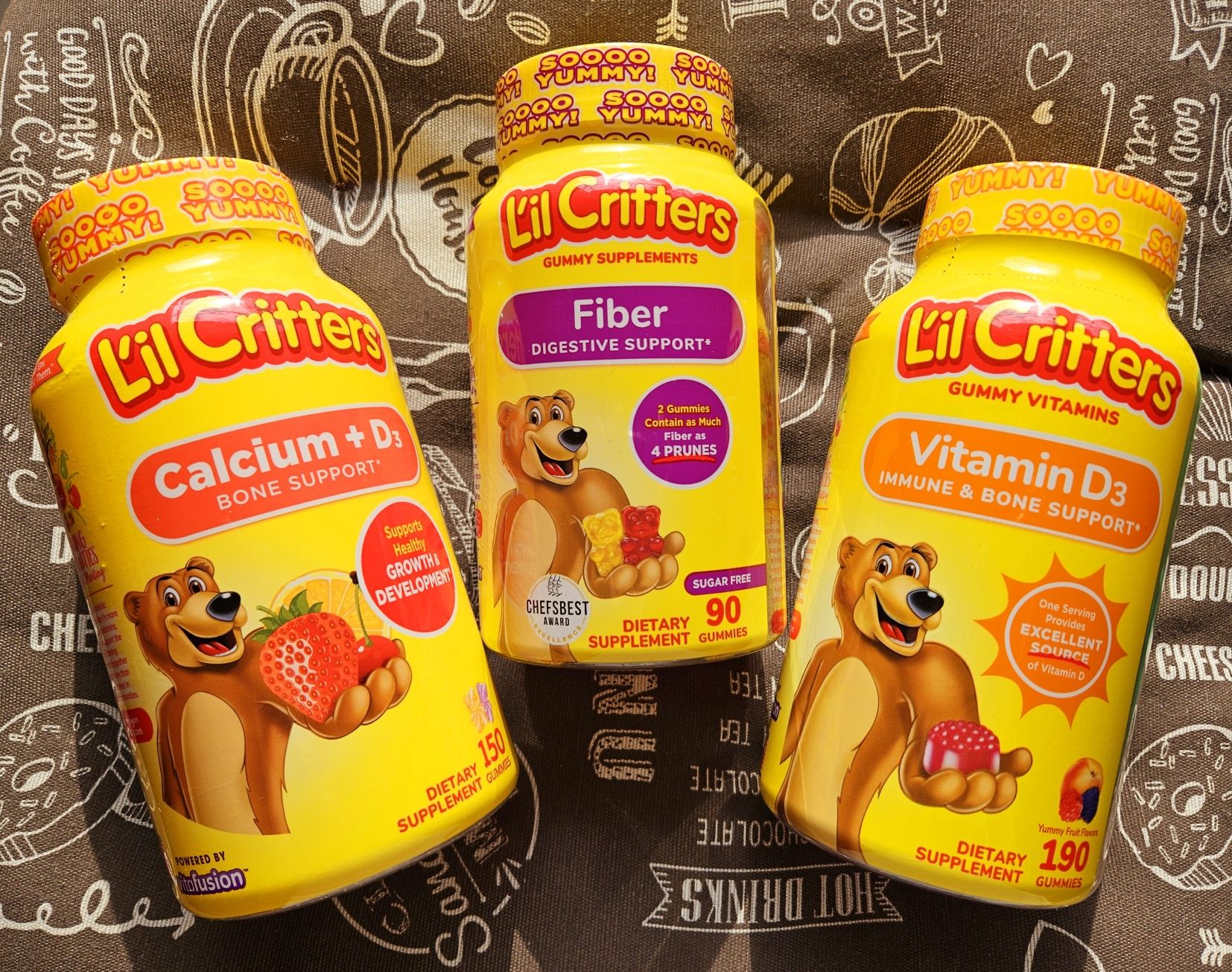 Мультивітаміни імун омега 3 для детей Lil Critters дитячі вітаміни