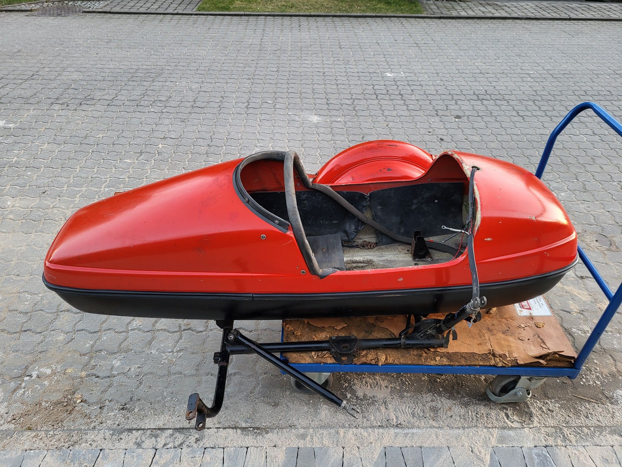 Wózek velorex 562 kosz gondola jawa