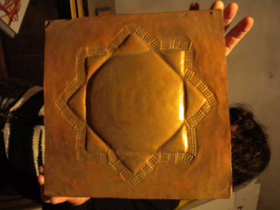 Quadro latão - Antiguidade
