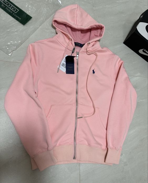 Зип худи Polo Ralph Lauren / зіп худи рожевого кольору|