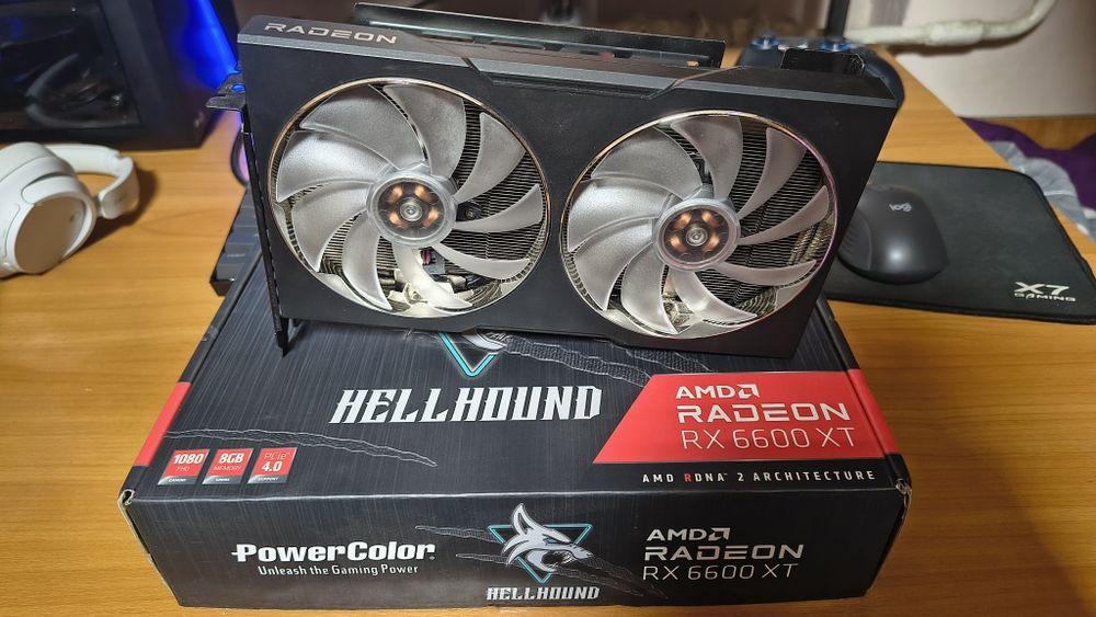 RX 6600 XT Powercolor Hellhound