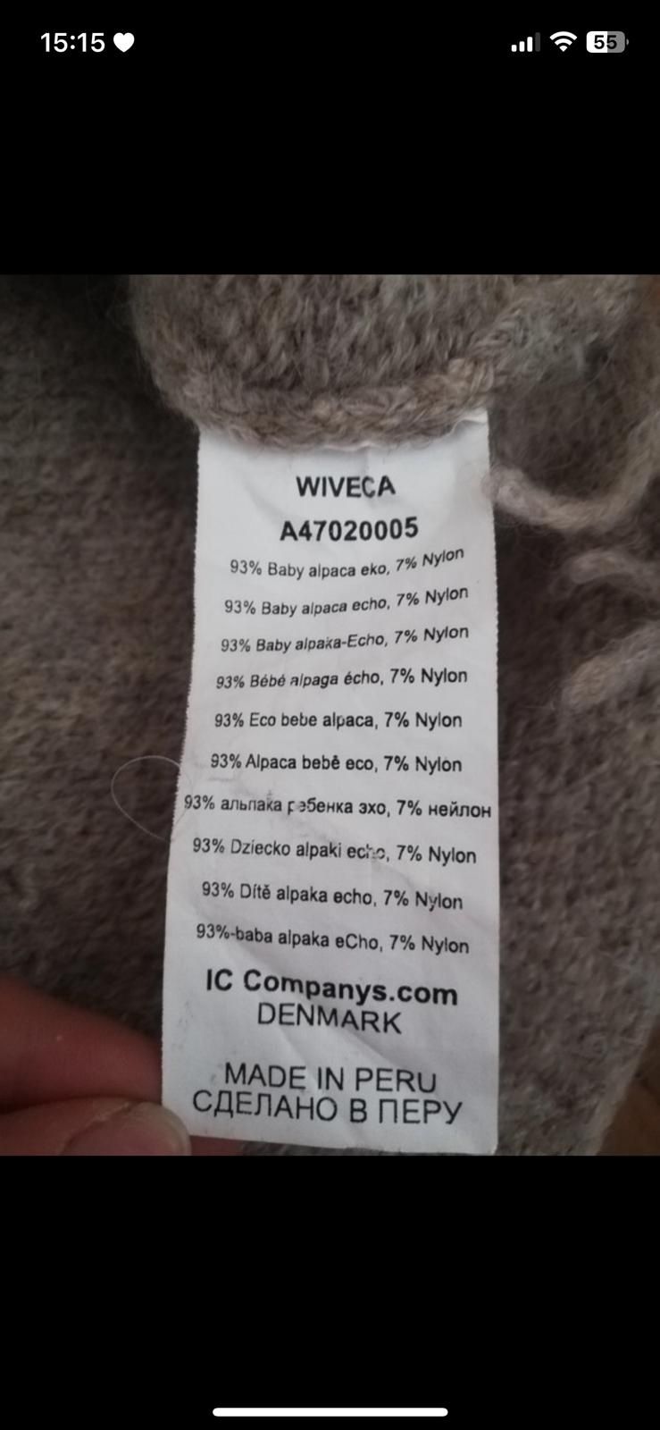 Sweter Jackpot 100% Alpaka