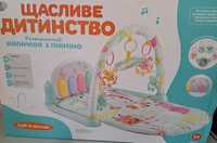 Дитячий килимок з піаніно Щасливе дитинство Limo Toy (83*63)