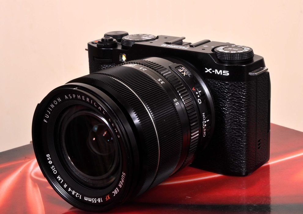 Fuji X-M5 Nova + Fuji XF 18x55 OIS, garantia Fuji Portugal