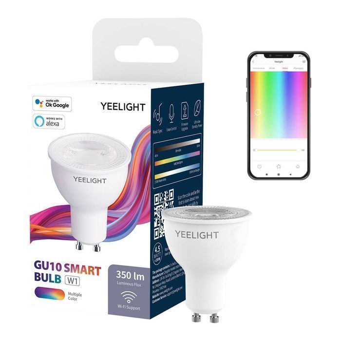 Inteligentna Żarówka Yeelight W1 Gu10 (Kolor) 1Szt