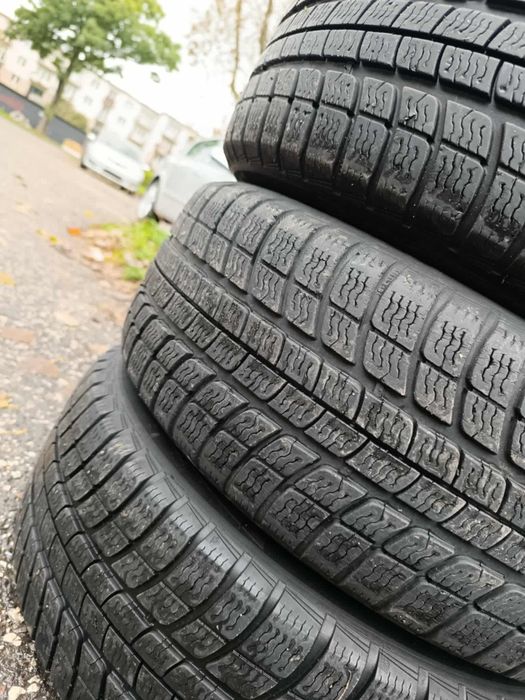 Michelin Alpin 205/55 16 Koła 4x100 Opony 2005r Zimowe Felgi