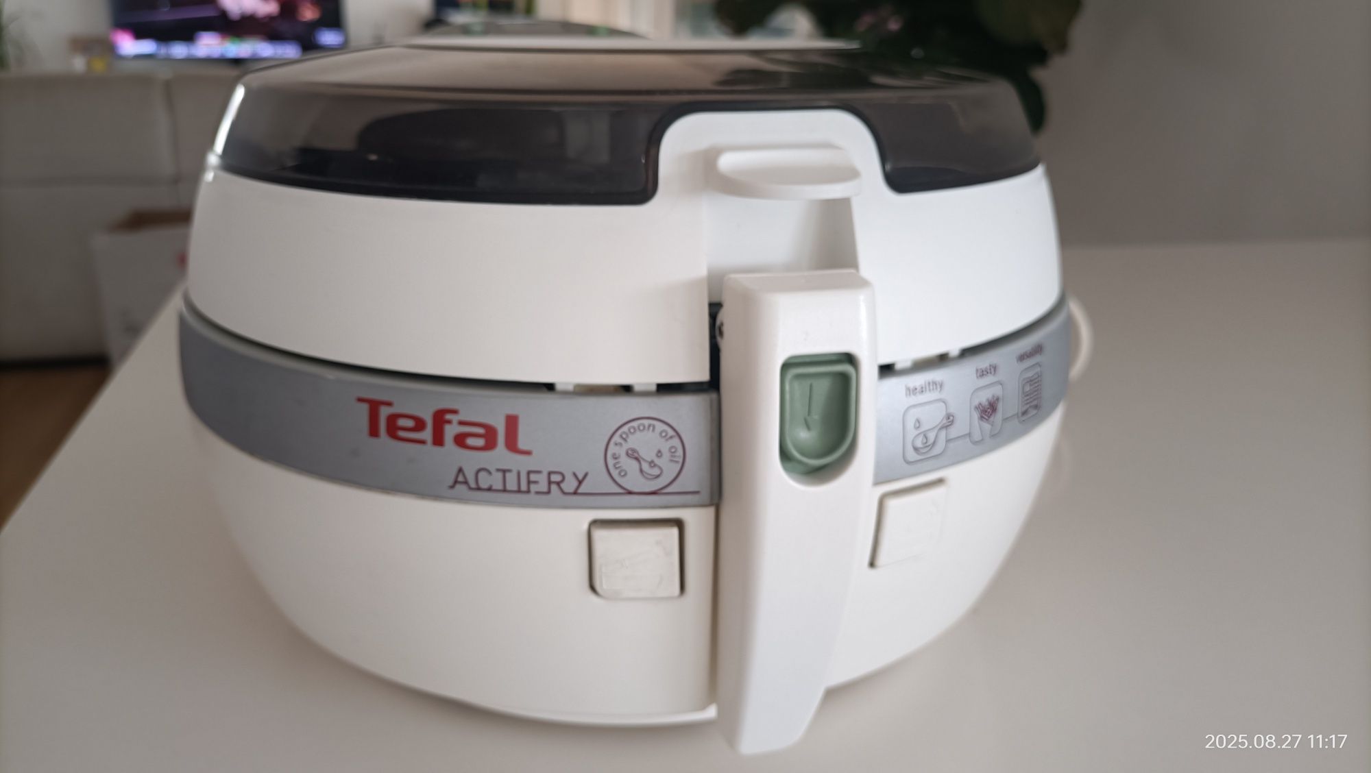 ActiFry Tefal – fritadeira sem óleo (cesto, tampa e filtro novos)