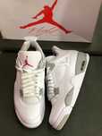ButyDamskieMęskieJordan4 RetroWhite Oreo rozmiar.38