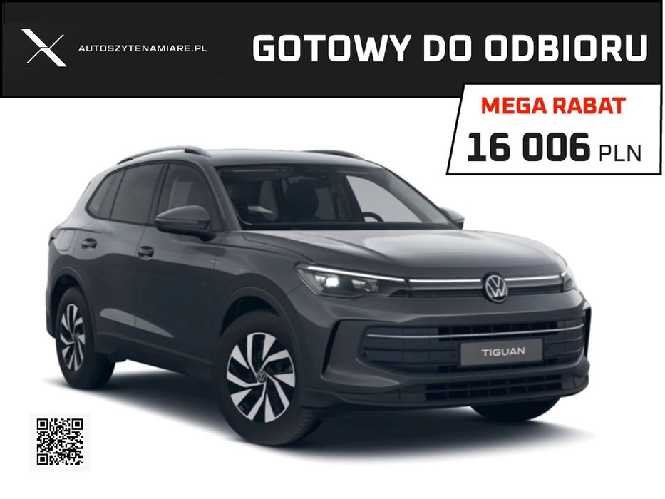 Volkswagen Tiguan Life-Plus, NOWY, dostępny od ręki, 1.5TSI , 2025, DSG