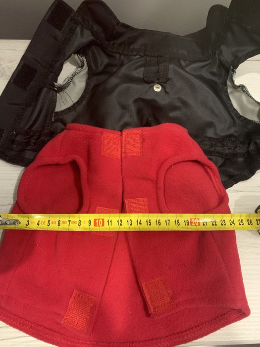 Ubranko dla psa kurtka z kapturem + polar dla psa rozm S