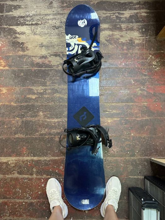 Сноуборд Ride Agenda 161 + крєпи SPI + сумка