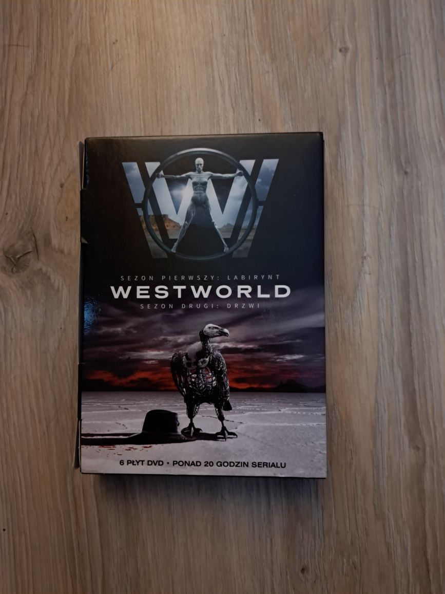 Westworld sezon 1-2 dvd .