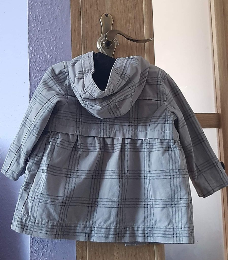 Kurtka - Płaszczyk jesienny Zara Baby r 86 (12-18 mcy)