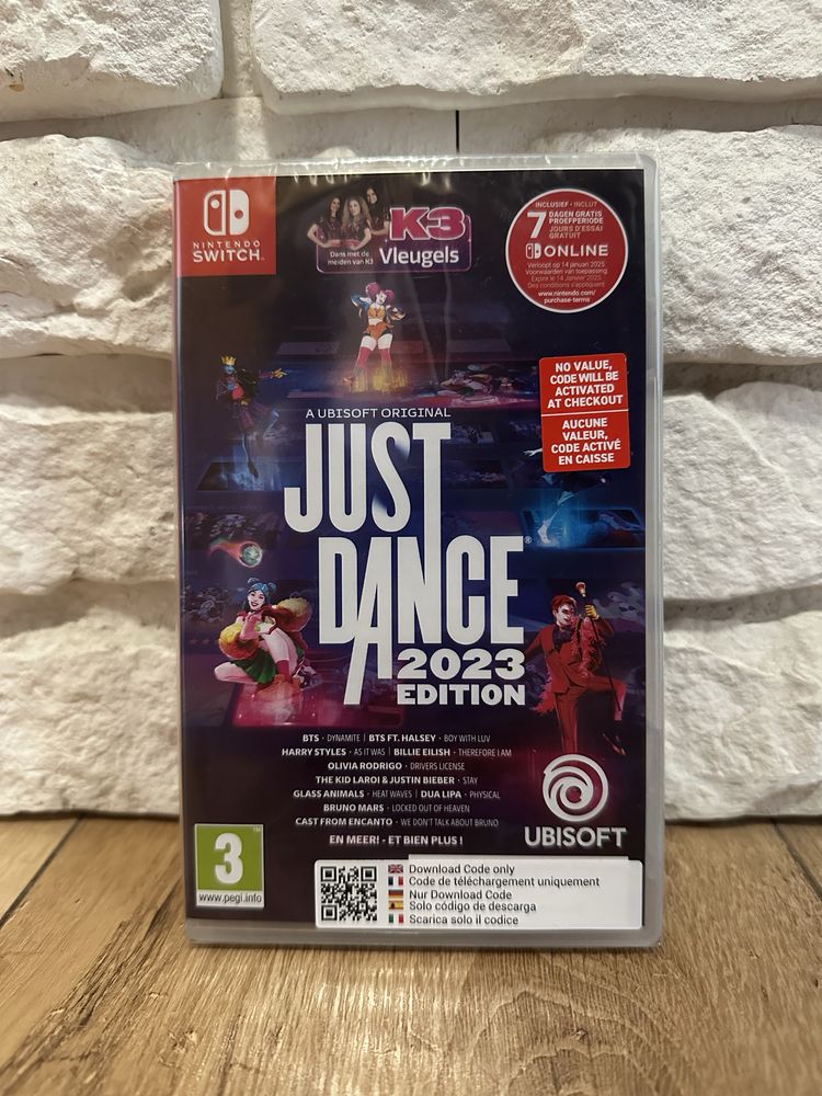 Gra Nintendo Switch 2 Just Dance 2023 Edition nowa ubisoft gry konsole