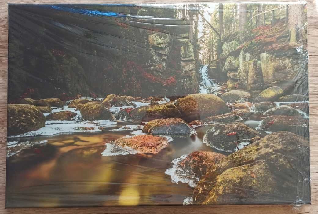 Obraz zdjęcie na płótnie 60x40 Sudety