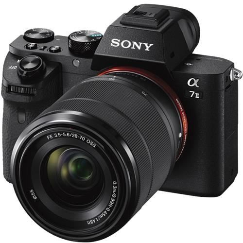 Sony A7 II Full Frame + 28-70mm + 50mm f/1.8 + bateria extra