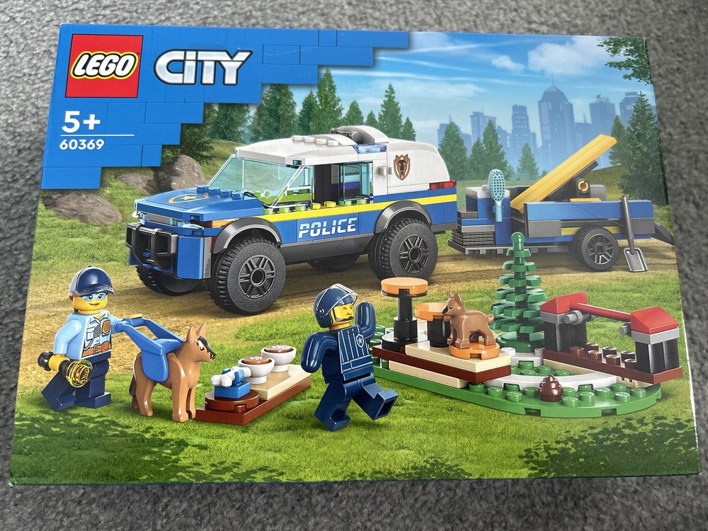 Zestaw Lego szkolenie psów policyjnych 60369