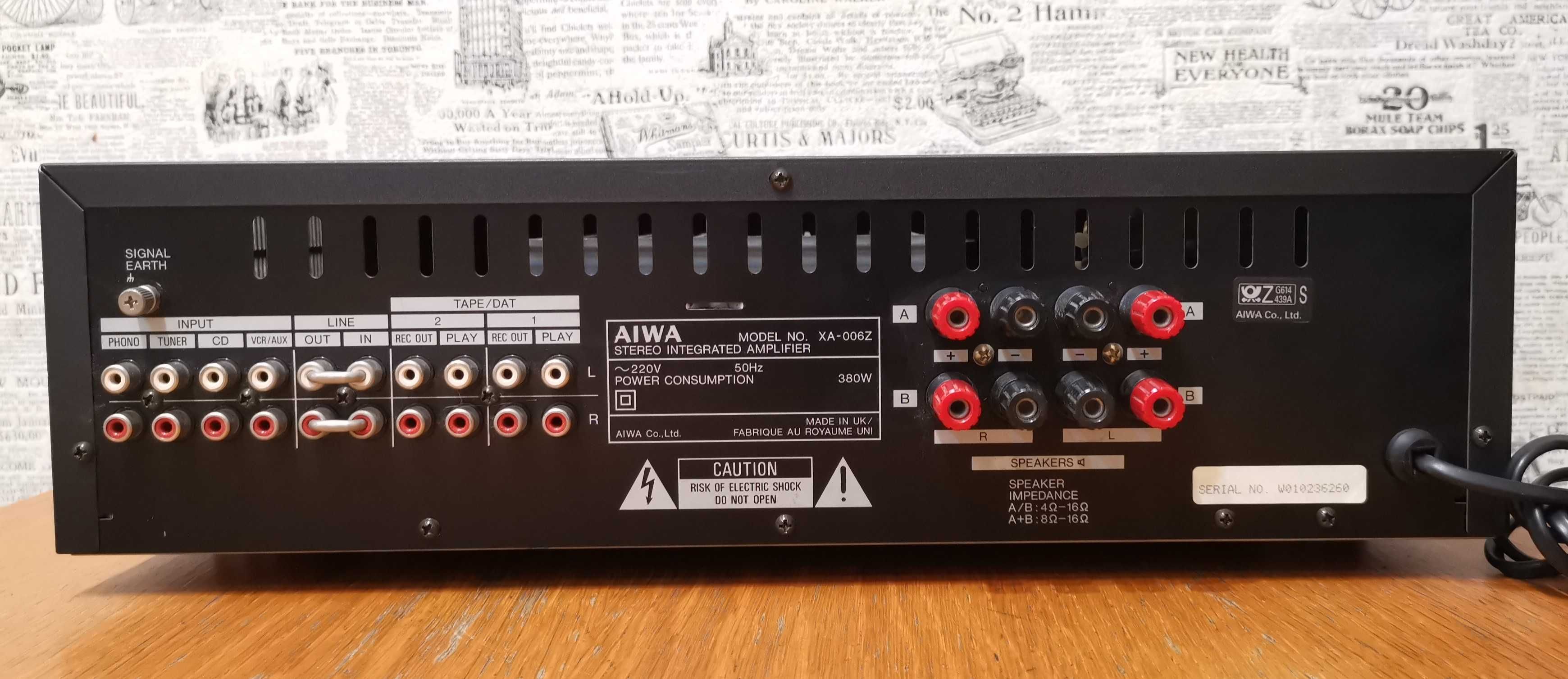 Wzmacniacz stereo Aiwa XA-006