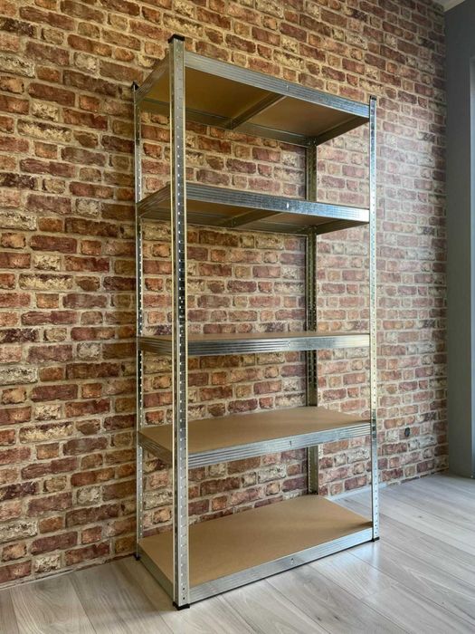 Regał metalowy Garażowy warsztatowy 875KG 180x90x40cm 5 Półek szafka