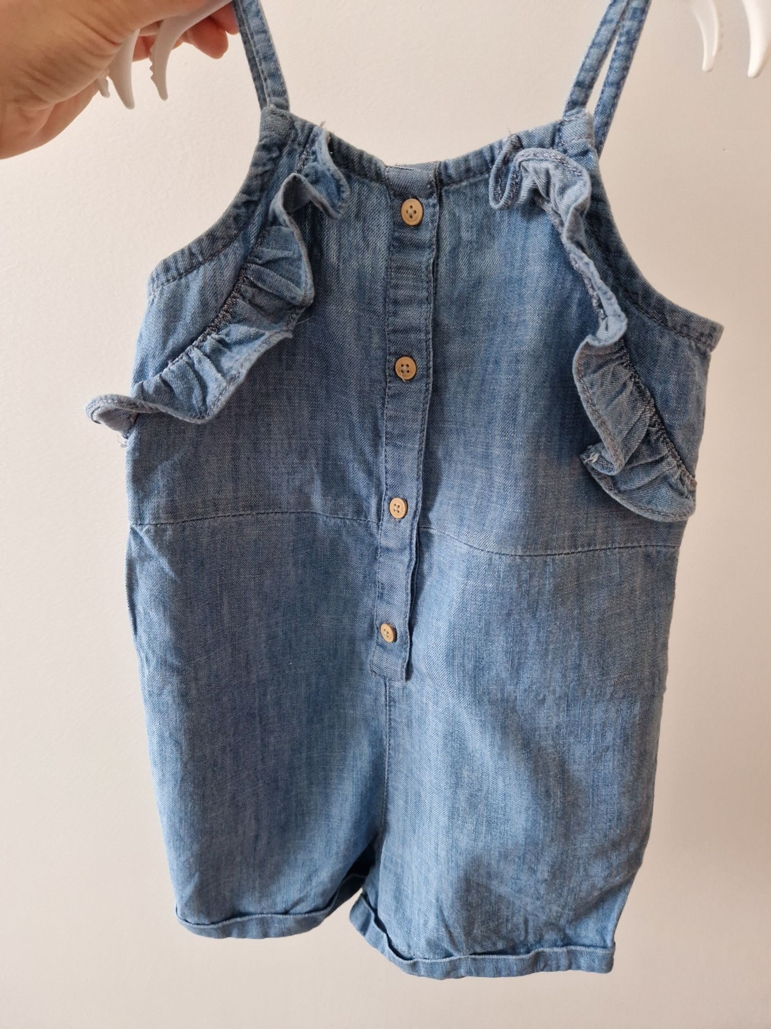 Kombinezon jeansowy Reserved h&m r.98
