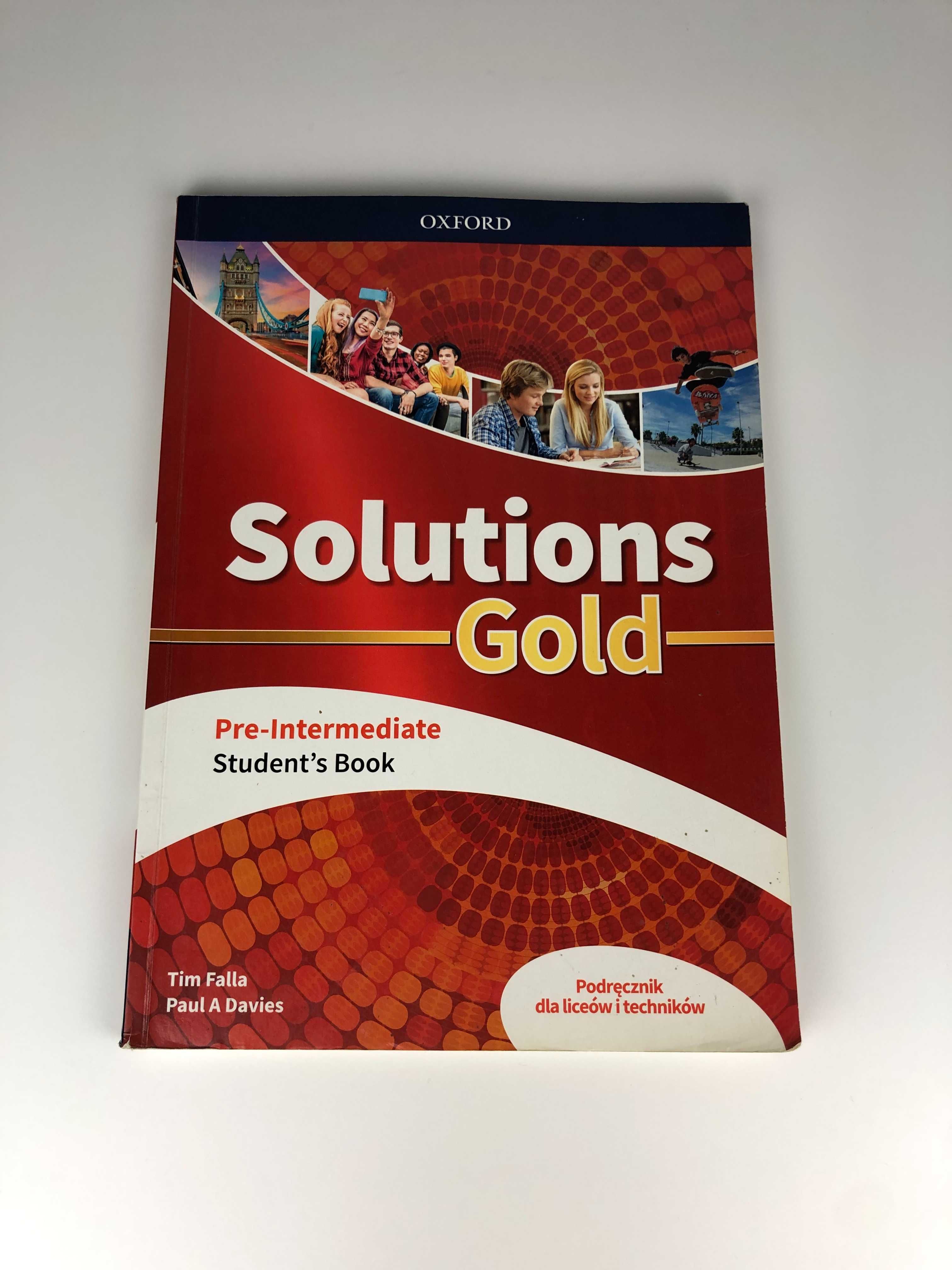 Solutions Gold Pre-Intermediate Student's Book Podręcznik Angielski