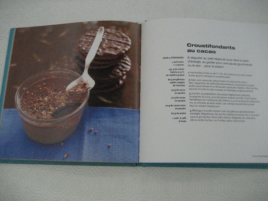 Livro de receitas "Chocolat"