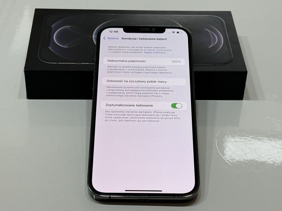 Iphone 12 pro max 256gb. Ідеальний стан нова батарейка!