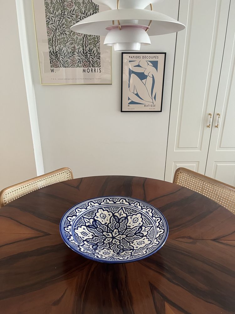 Ogromna misa/talerz dekoracyjny ceramiczny lata 60te z Yestersen