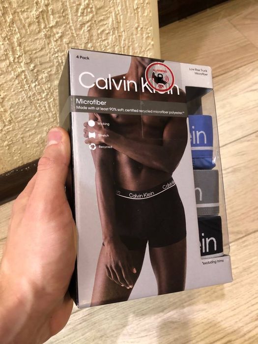 Оригінальні труси Calvin Klein (пак із 3 шт) , Америка. Трусы Calvin