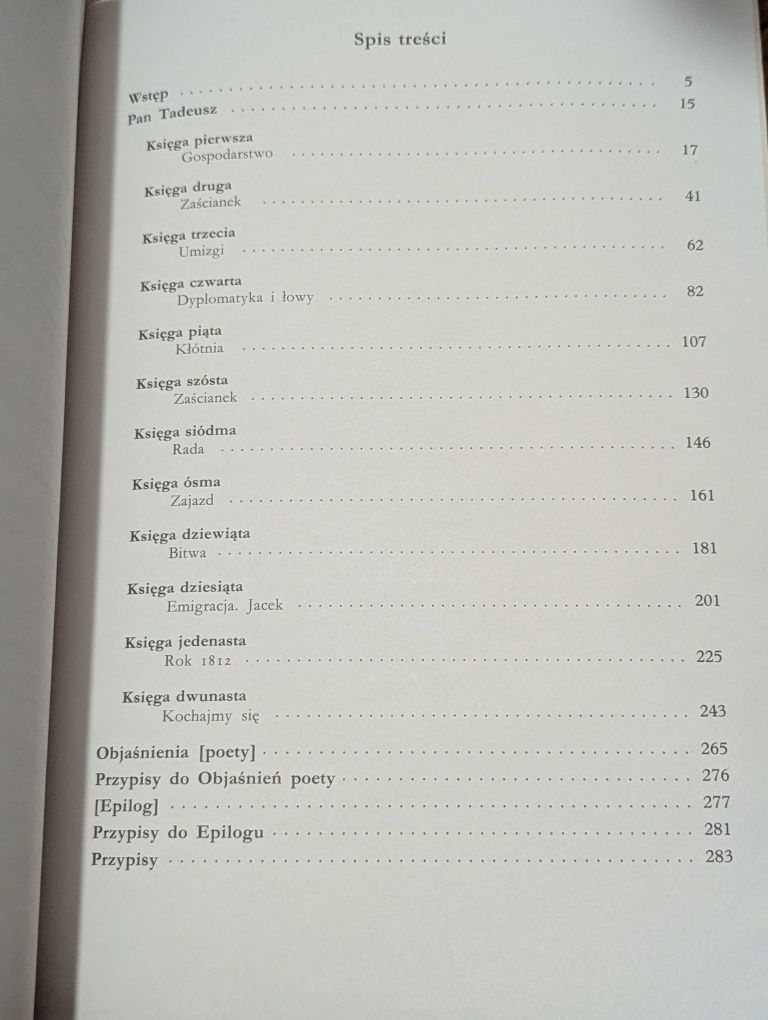 A. Mickiewicz, Pan Tadeusz, Nowe opracowanie