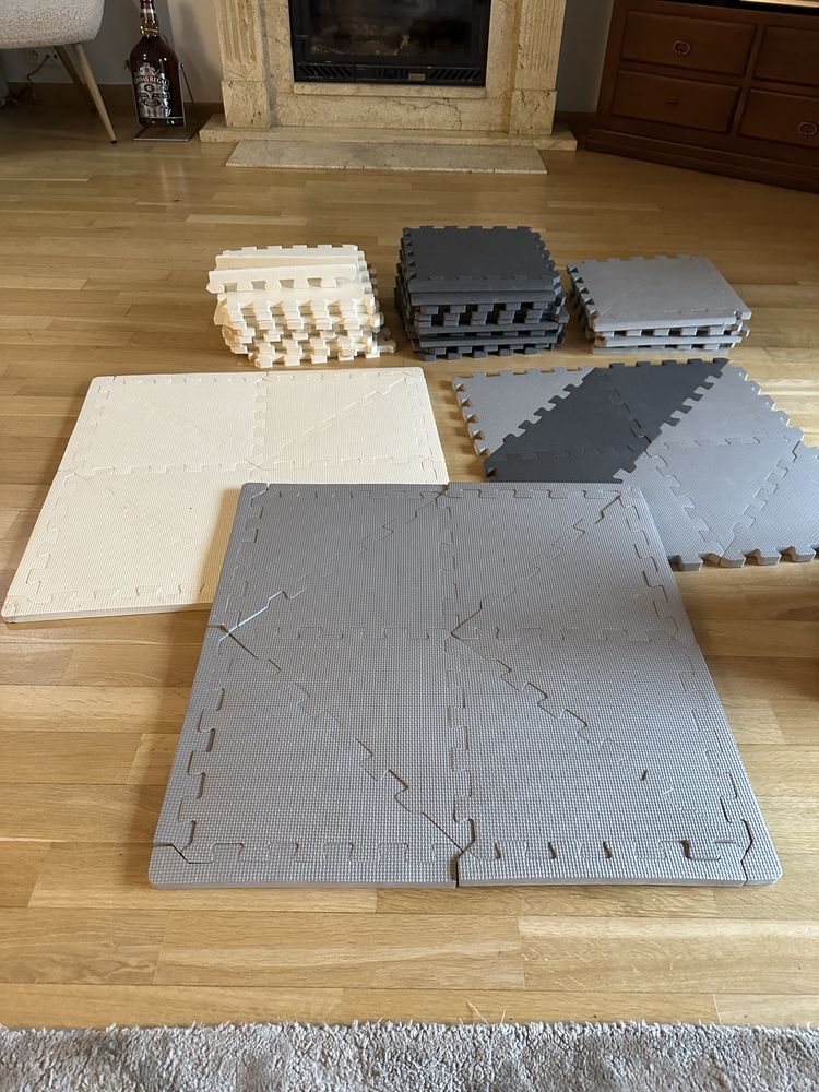 Puzzle piankowe / mata 106 elementów